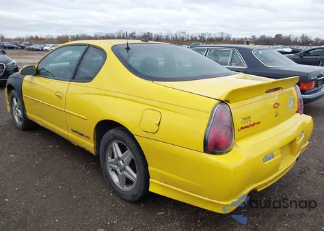 2004 Chevrolet Monte Carlo Supercharged Ss из США, поврежденный, VIN 2G1WZ151649175705